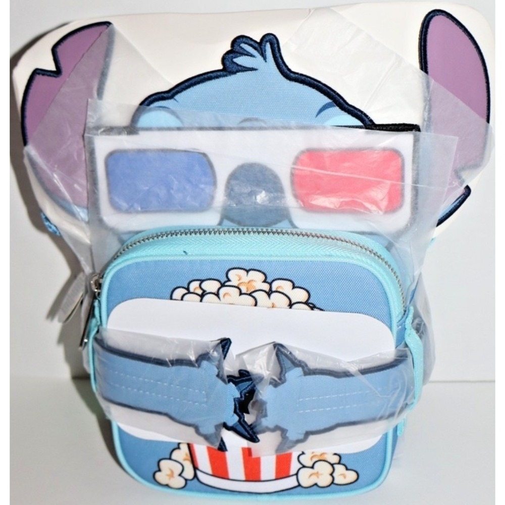 Disney STITCH Popcorn AMC Theater Exclusive Loungefly Backpack Bag NEW